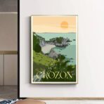 vintage poster crozon