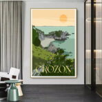 vintage poster crozon