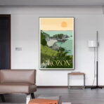 vintage poster crozon
