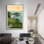 vintage poster crozon