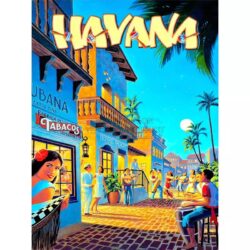 vintage cuba poster