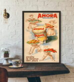vintage kitchen poster