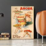 vintage kitchen poster