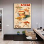 vintage kitchen poster