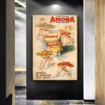 vintage kitchen poster