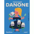 vintage danone poster