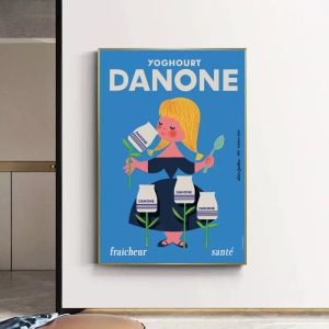 vintage danone poster
