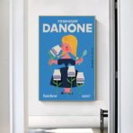 vintage danone poster
