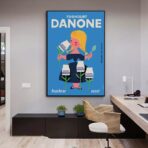 vintage danone poster