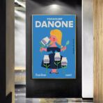 vintage danone poster
