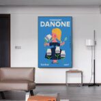 vintage danone poster
