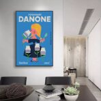 vintage danone poster