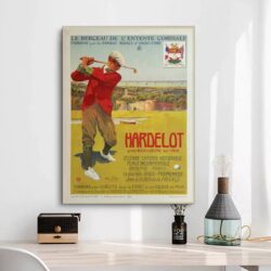 vintage golf poster 1