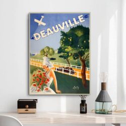 vintage poster deauville