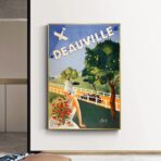 vintage poster deauville