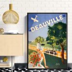 vintage poster deauville