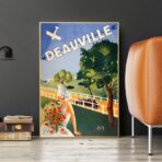 vintage poster deauville