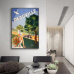 vintage poster deauville