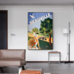 vintage poster deauville