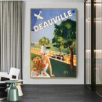 vintage poster deauville