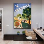 vintage poster deauville