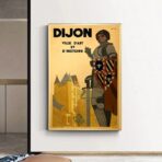 vintage poster dijon