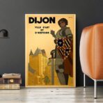 vintage poster dijon