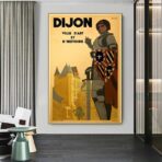 vintage poster dijon