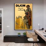 vintage poster dijon