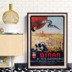 vintage dinan poster