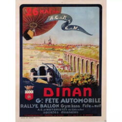 vintage dinan poster