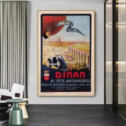 vintage dinan poster