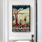 vintage dinard poster