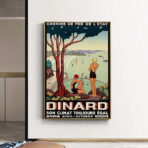 vintage dinard poster