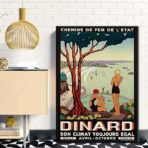 vintage dinard poster
