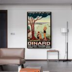 vintage dinard poster