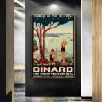 vintage dinard poster