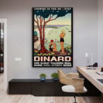 vintage dinard poster