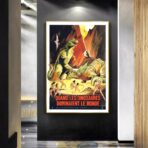 vintage dinosaur poster