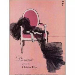 vintage dior poster