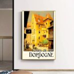vintage poster dordogne