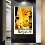 vintage poster dordogne