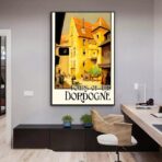 vintage poster dordogne