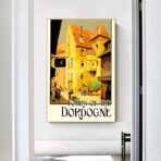 vintage poster dordogne