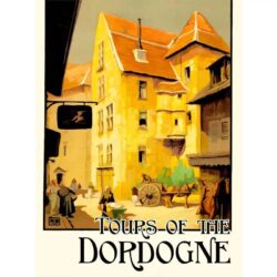 vintage poster dordogne
