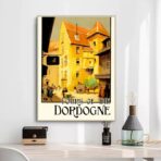 vintage poster dordogne
