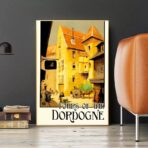 vintage poster dordogne