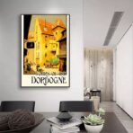 vintage poster dordogne