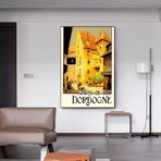 vintage poster dordogne