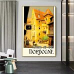 vintage poster dordogne